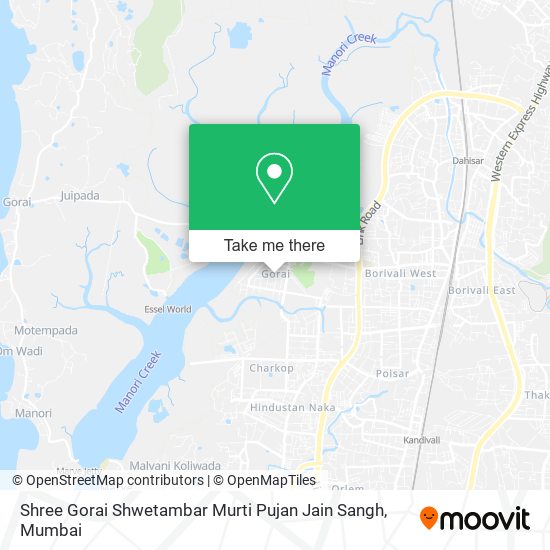 Shree Gorai Shwetambar Murti Pujan Jain Sangh map