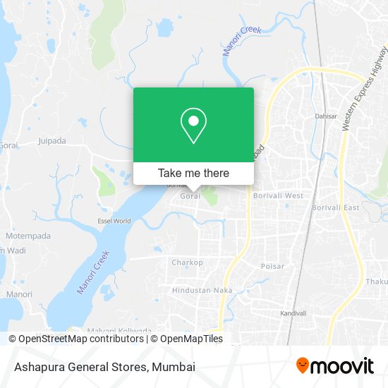 Ashapura General Stores map