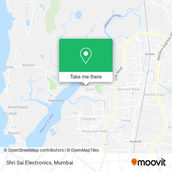 Shri Sai Electronics map