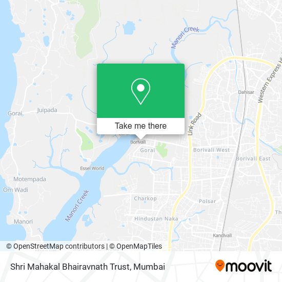 Shri Mahakal Bhairavnath Trust map
