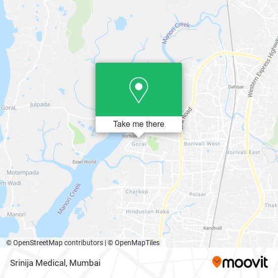 Srinija Medical map