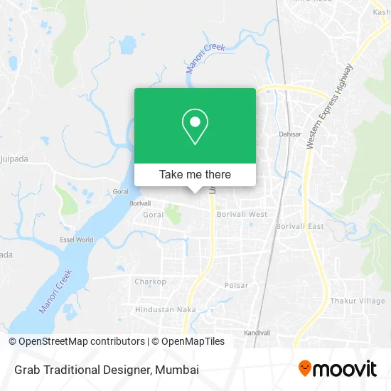 Grab Traditional Designer map