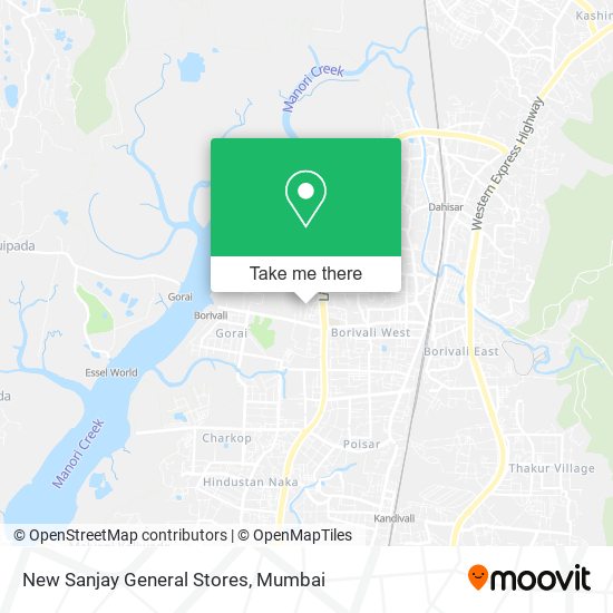 New Sanjay General Stores map