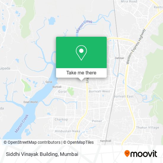 Siddhi Vinayak Building map