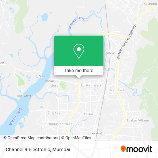 Channel 9 Electronic map