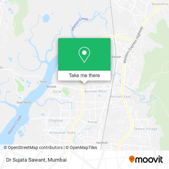 Dr Sujata Sawant map