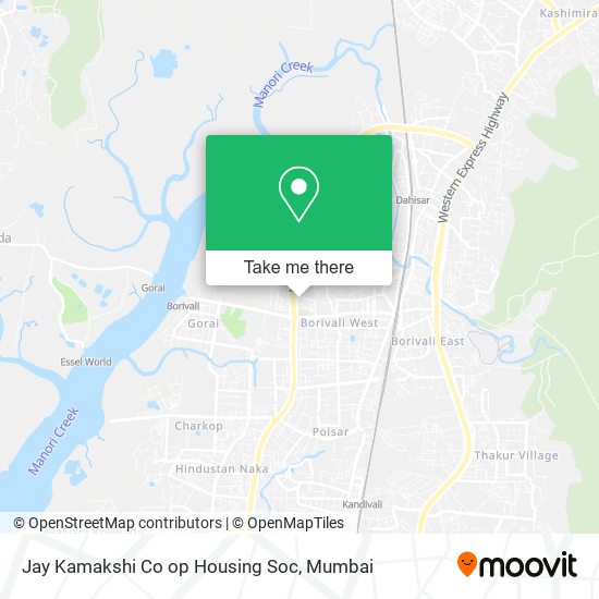 Jay Kamakshi Co op Housing Soc map