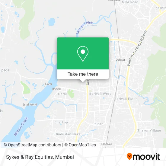 Sykes & Ray Equities map