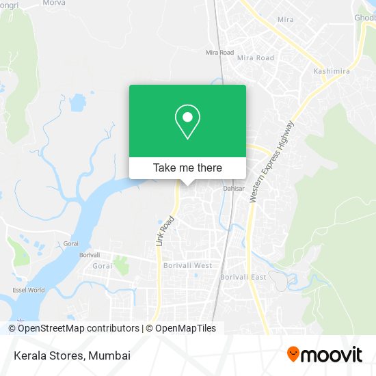 Kerala Stores map