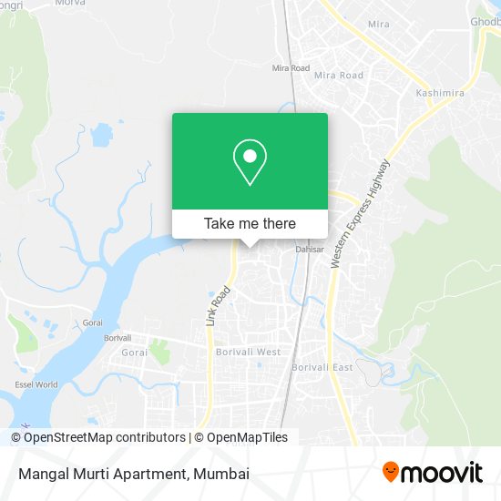 Mangal Murti Apartment map