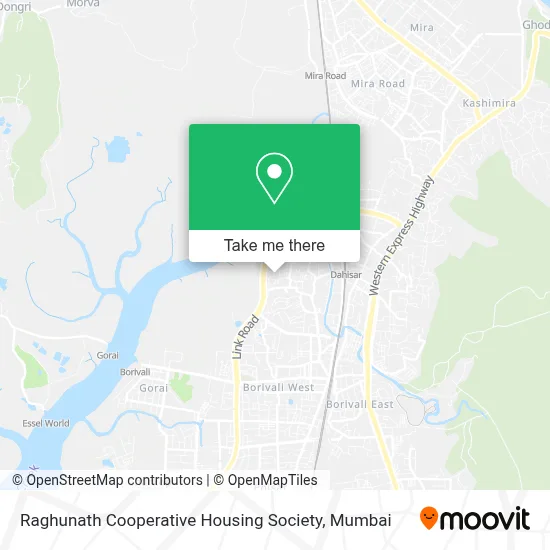 Raghunath Co-OP Housing Society map