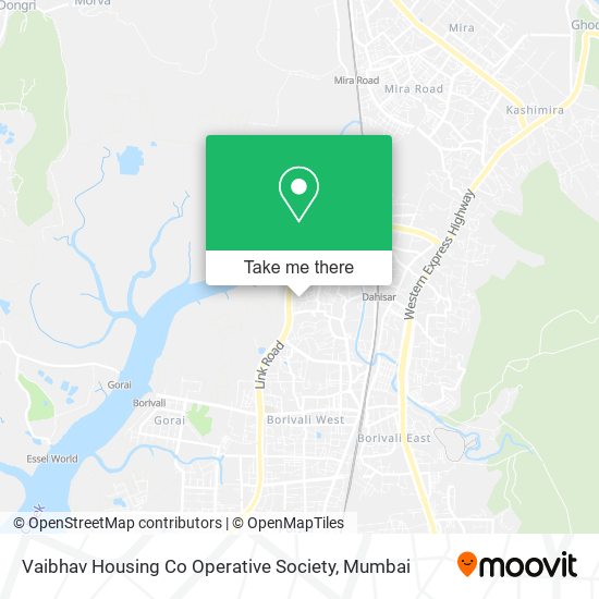Vaibhav Housing Co Operative Society map