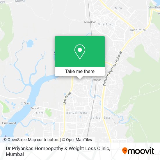 Dr Priyankas Homeopathy & Weight Loss Clinic map