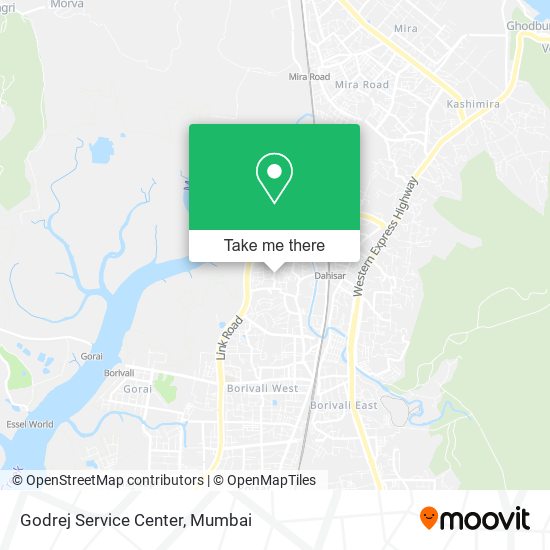 Godrej Service Center map