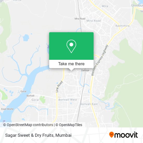 Sagar Sweet & Dry Fruits map