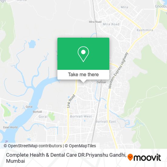 Complete Health & Dental Care DR.Priyanshu Gandhi map