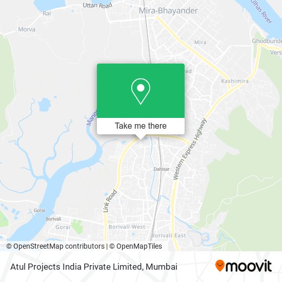 Atul Projects India Private Limited map