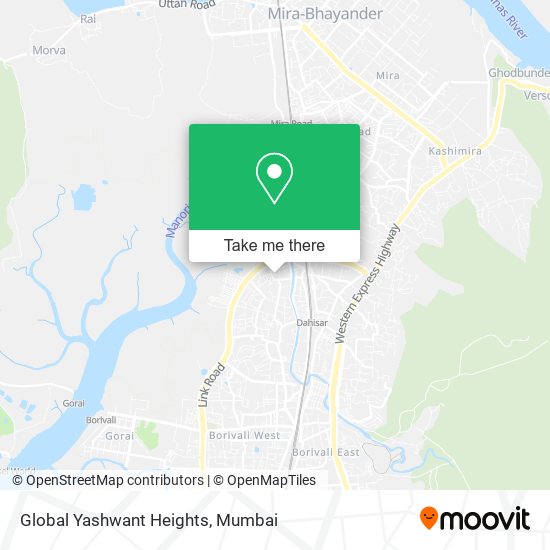 Global Yashwant Heights map