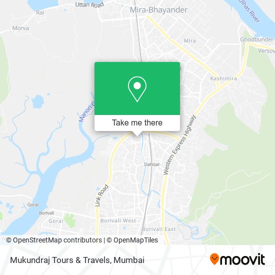 Mukundraj Tours & Travels map