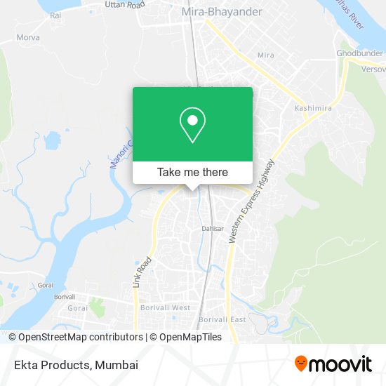 Ekta Products map