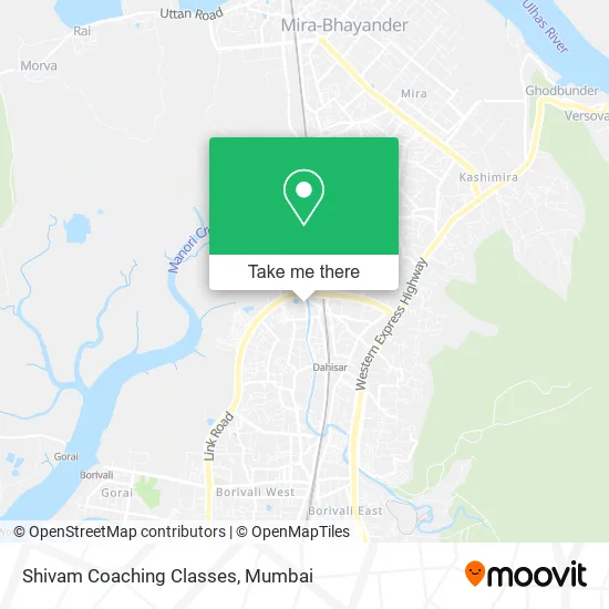 Shivam Coaching Classes map