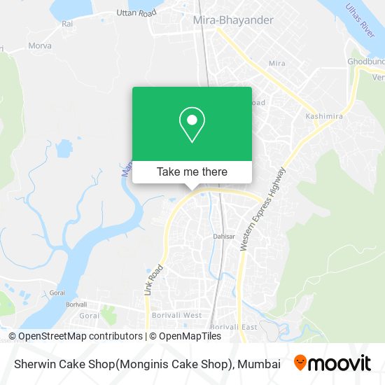 Sherwin Cake Shop(Monginis Cake Shop) map