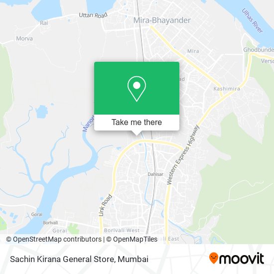 Sachin Kirana General Store map