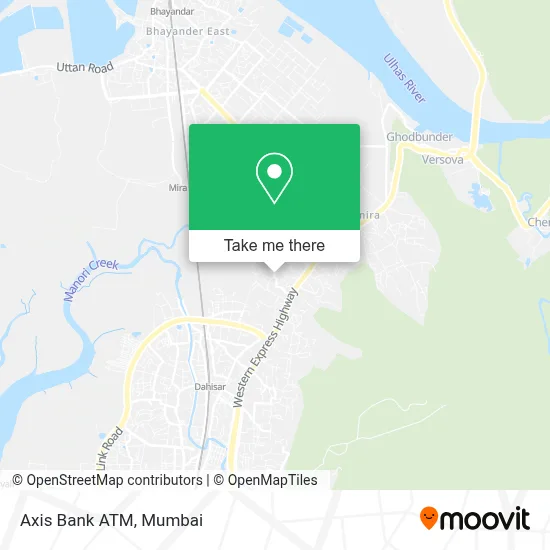 Axis Bank ATM map