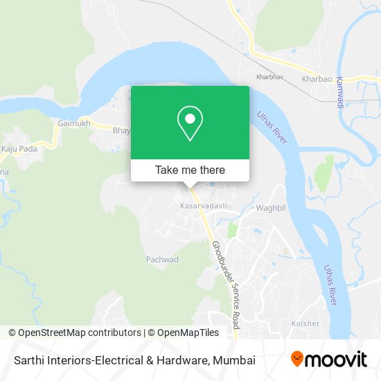 Sarthi Interiors-Electrical & Hardware map