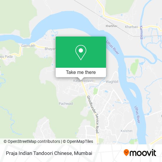 Praja Indian Tandoori Chinese map