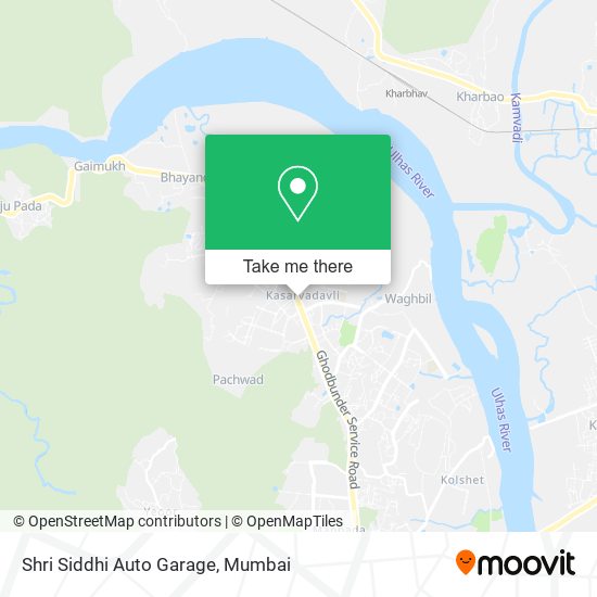 Shri Siddhi Auto Garage map