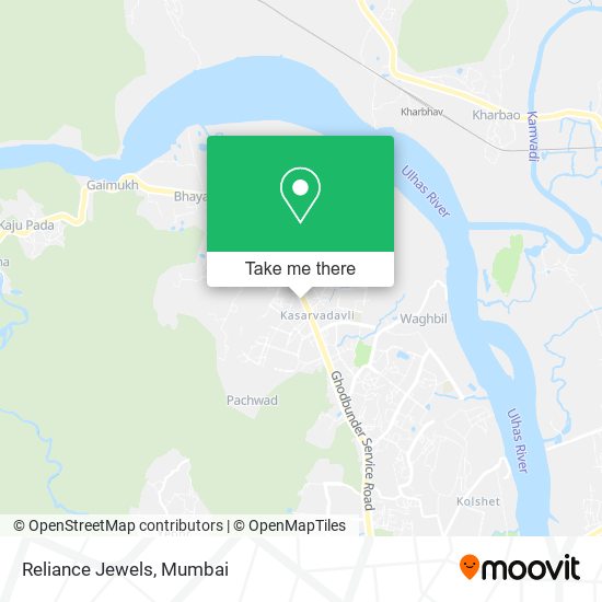 Reliance Jewels map