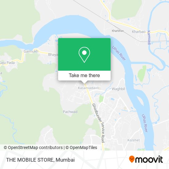 THE MOBILE STORE map