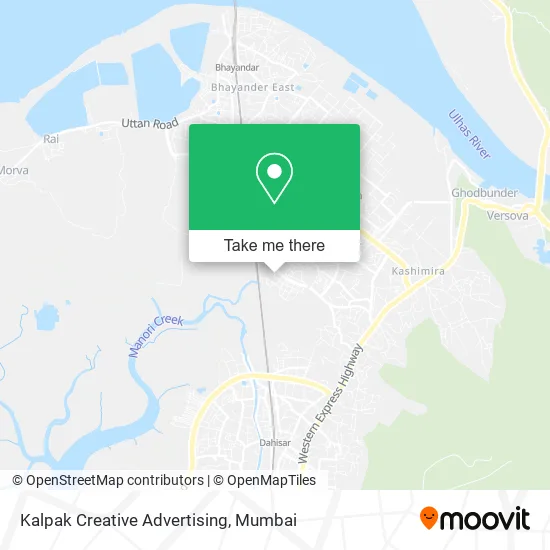 Kalpak Creative Advertising map