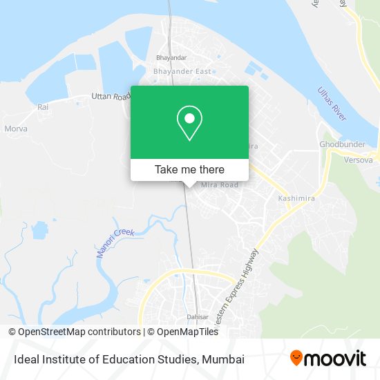 Ideal Institute of Education Studies map