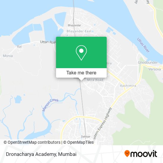 Dronacharya Academy map