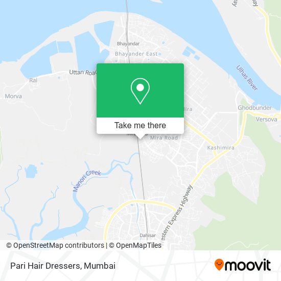 Pari Hair Dressers map