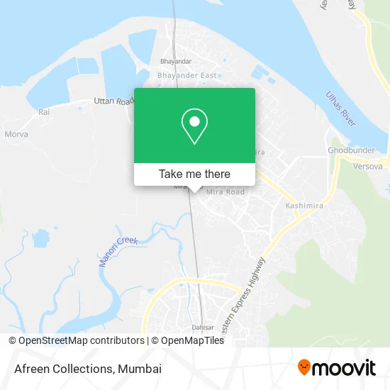 Afreen Collections map