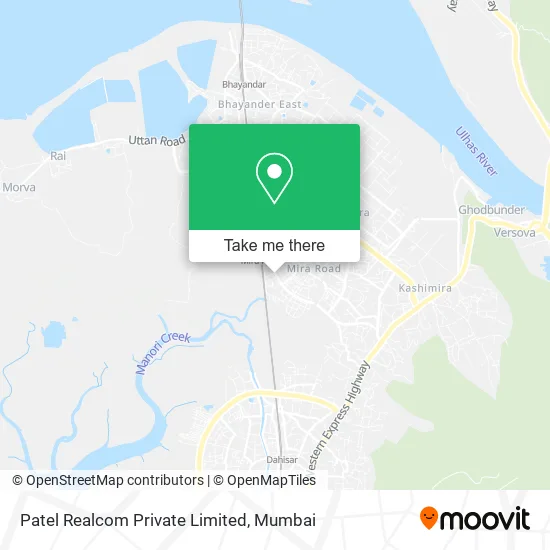 Patel Realcom Private Limited map