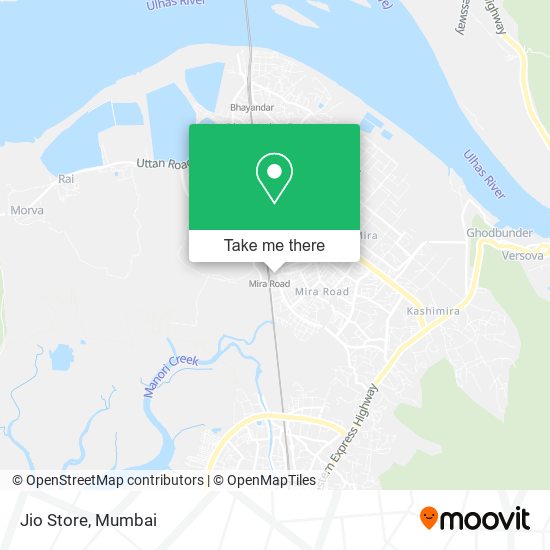 Jio Store map