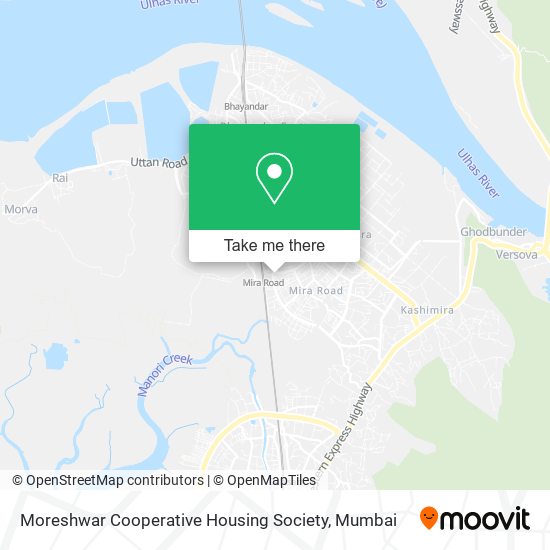 Moreshwar Cooperative Housing Society map