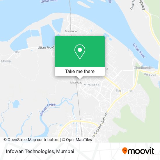 Infowan Technologies map