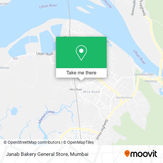Janab Bakery General Store map