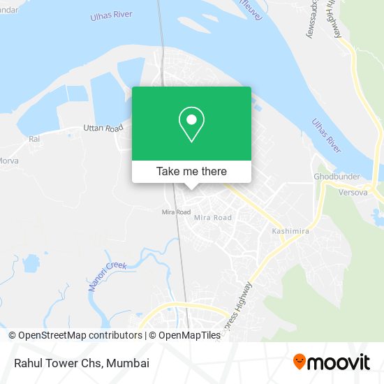 Rahul Tower Chs map