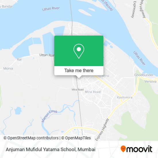 Anjuman Mufidul Yatama School map