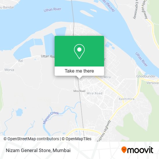 Nizam General Store map