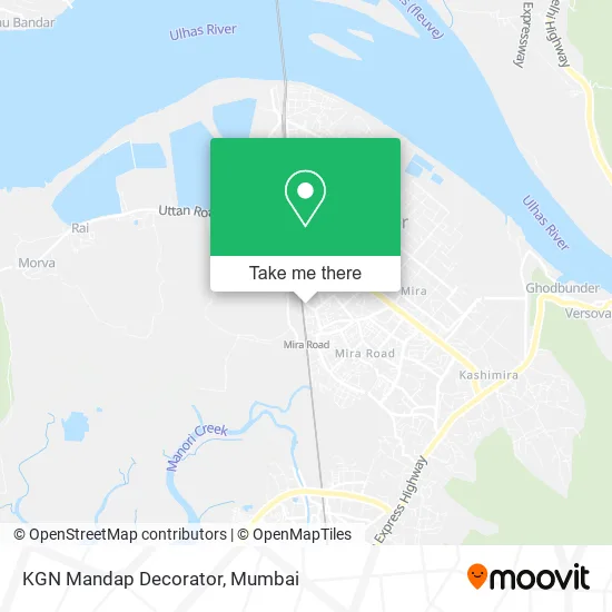 KGN Mandap Decorator map