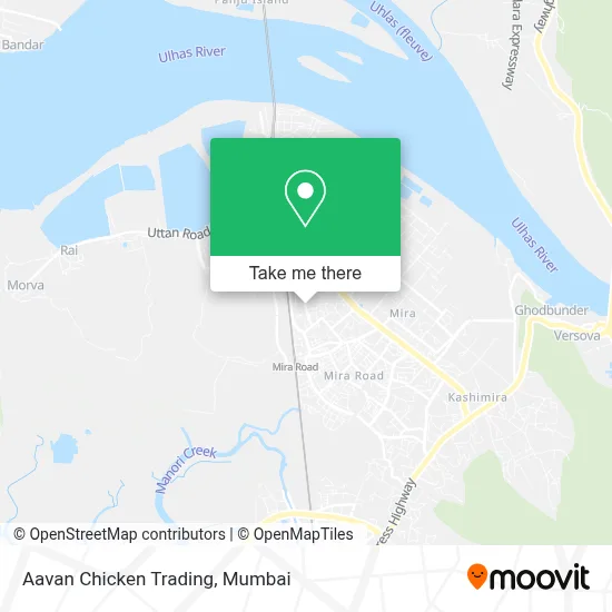 Aavan Chicken Trading map