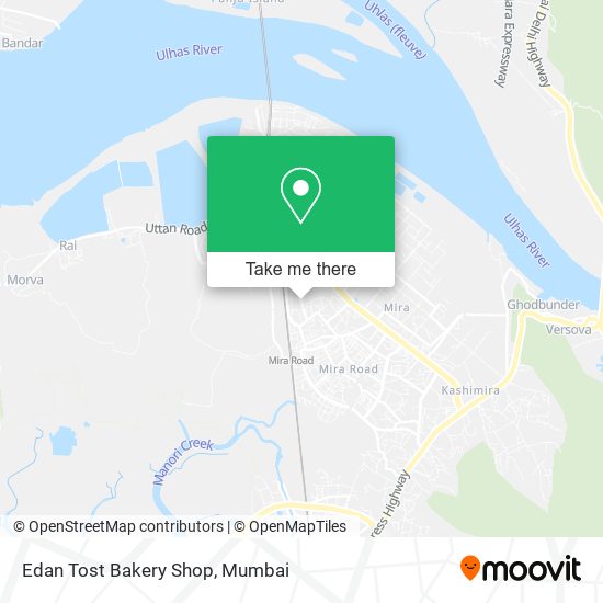 Edan Tost Bakery Shop map