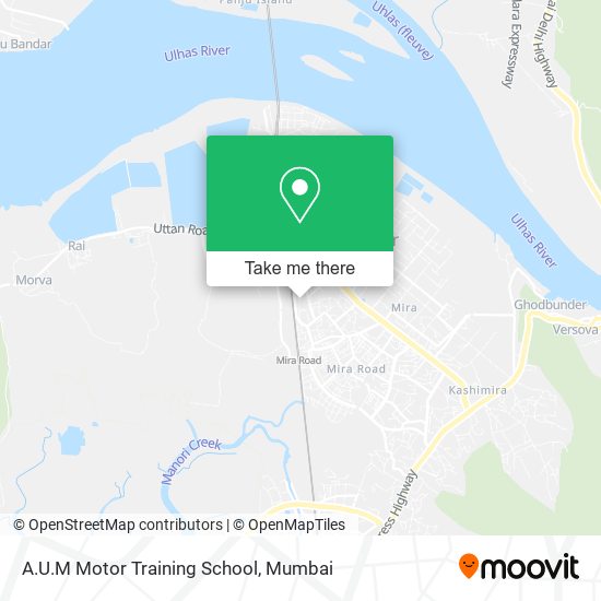 A.U.M Motor Training School map